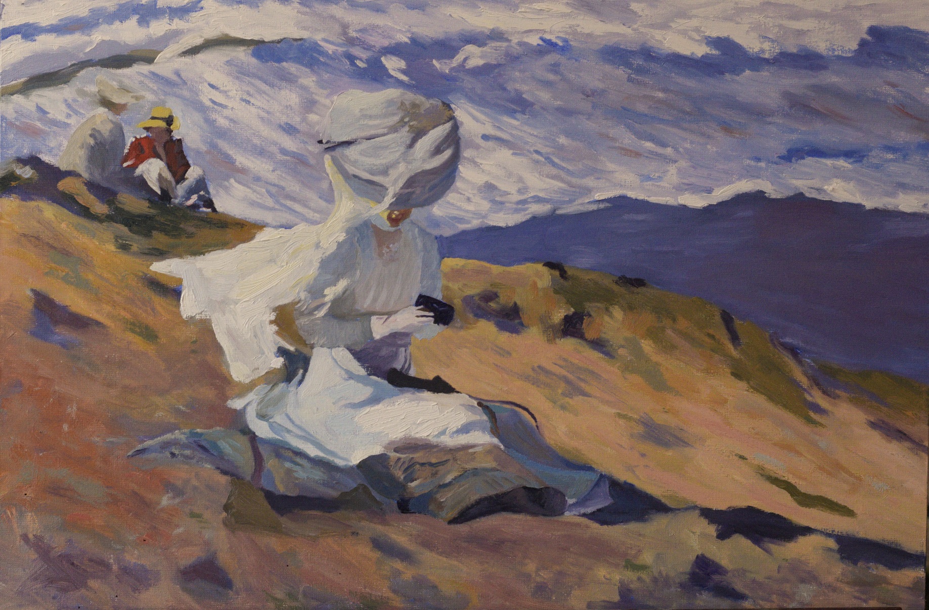 Sorolla Instantánea, Biarritz Oil Study | Andrea Bocedi